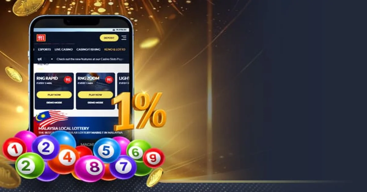 1% KENO LOTTO DAILY REBATE